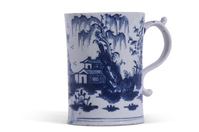 Lot 94 - Lowestoft Porcelain Tankard c.1763