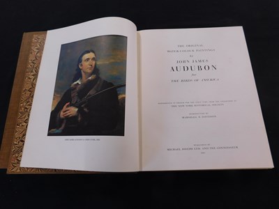 Lot 230 - JOHN JAMES AUDUBON: THE ORIGINAL WATERCOLOUR...