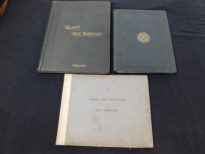 Lot 250 - ROBERT FITCH: VIEWS OF THE GATES OF NORWICH...