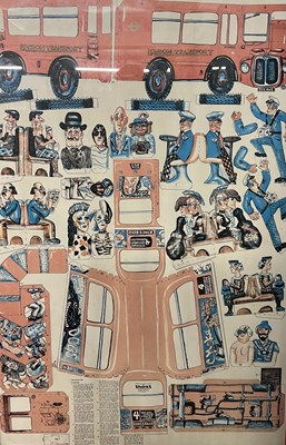 Lot 31 - Red Grooms, Red Bus, dated 84,...