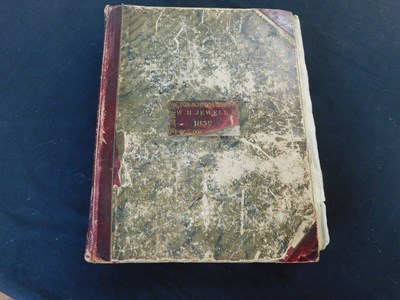 Lot 326 - Vintage scrap album circa 1832 containing...