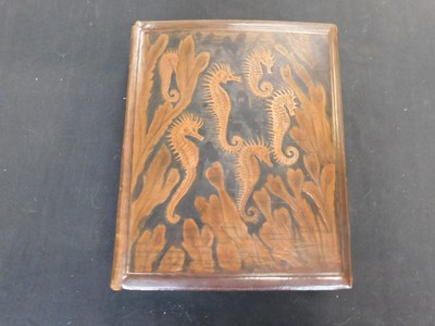 Lot 488 - A decorative album compiled by Edward Charles...