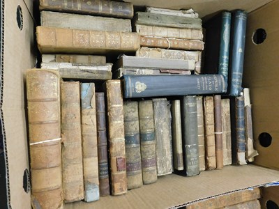 Lot 397 - Two boxes including antiquarian