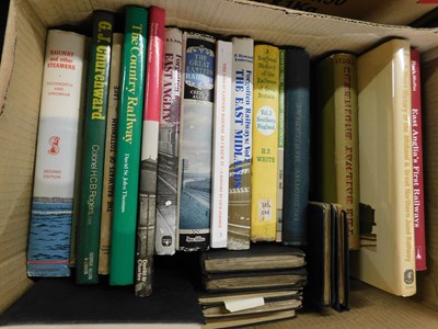 Lot 462 - Two boxes: railway interest
