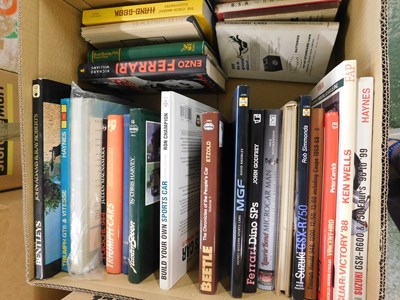 Lot 477 - Box: motoring