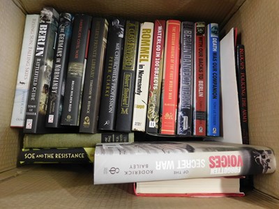 Lot 486 - Two boxes: mixed including military