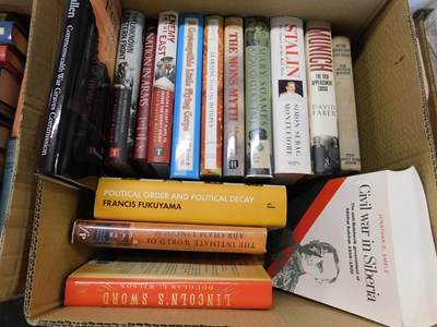 Lot 520 - Two boxes: military etc