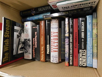 Lot 522 - Two boxes: military etc