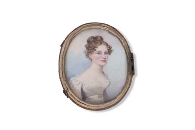 Lot 688 - British School, 19th Century, portrait of a...