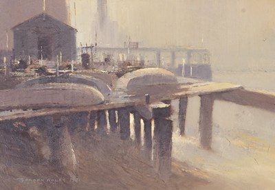Lot 689 - Gordon Hales (British, 1916-1997), "A Glint of...