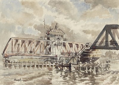 Lot 742 - Roy Hodds (British, 1933-1987), Gt. Yarmouth...