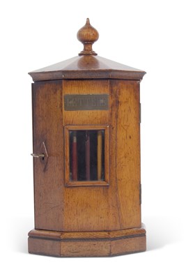 Lot 431 - Unusual late 19th century octagonal travelling...