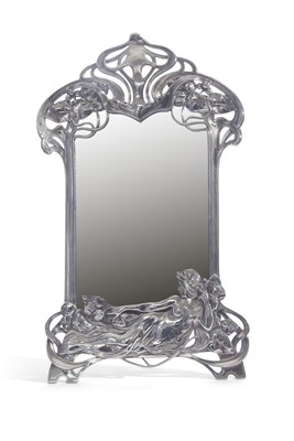 Lot 311 - A large W.M.F style silver plated dressing...