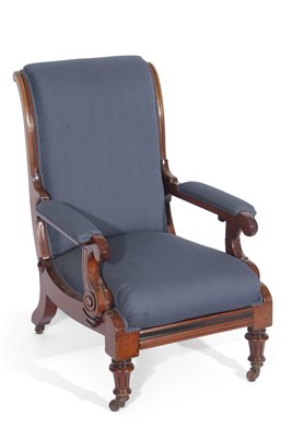 Lot 478 - Victorian mahogany framed adjustable library...