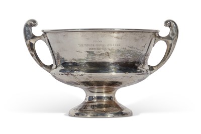 Lot 282 - Edwardian large two-handled Silver...