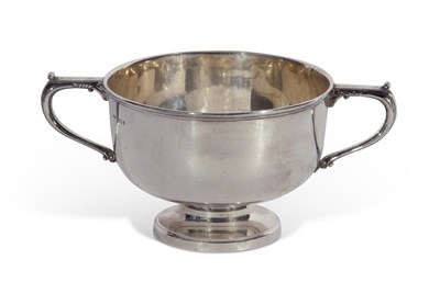 Lot 298 - George VI plain two-handled rose bowl with...