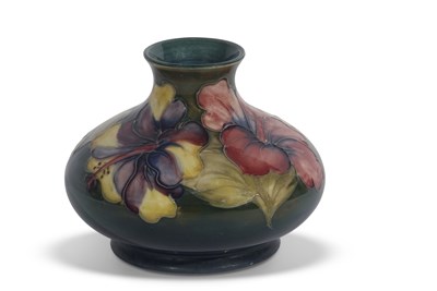 Lot 38 - Moorcroft vase with tube lined floral pattern...