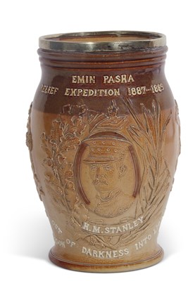 Lot 43 - Doulton Lambeth jug made to commemorate the...