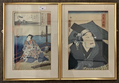 Lot 48 - In the manner of Utagawa Kunisada...