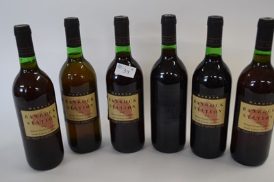 Lot 39 - 6 BOTTLES OF 1996 BANROCK STATION MATARO...