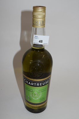Lot 48 - 1 BOTTLE OF GREEN CHARTREUSE, 24 FL OZ, 96% PROOF