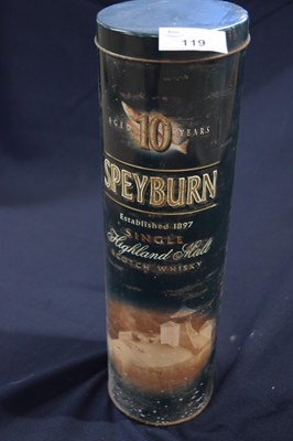 Lot 119 - SPEYBURN SINGLE MALT WHISKY, 1 litre, 43% vol,...