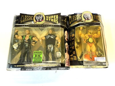 Lot 156 - Mixed lot of boxed WWE Wrestling 'Classic...