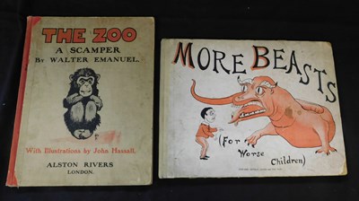 Lot 43 - WALTER EMANUEL: THE ZOO, A SCAMPER, ill John...