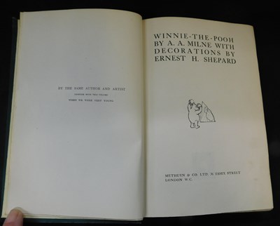 Lot 50 - ALAN ALEXANDER MILNE: WINNIE-THE-POOH, ill E H...