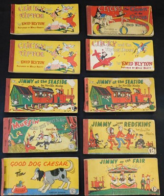Lot 61 - ENID BLYTON: 4 strip books, all pub Leicester...