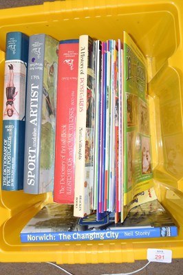 Lot 291 - Box of various art interest books to include...