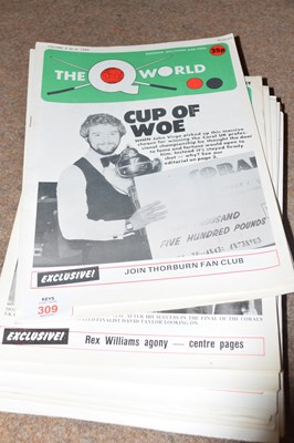 Lot 309 - Quantity of The Q World magazines principally...