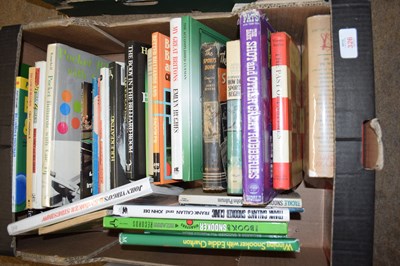 Lot 326 - One box snooker and billiards related books to...