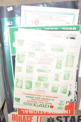 Lot 329 - International Billiards and Snooker interest -...
