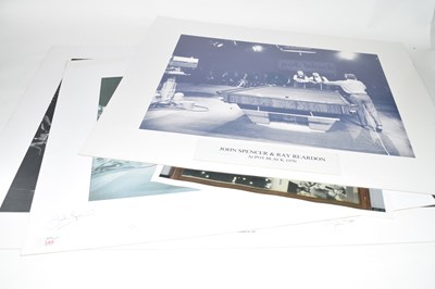 Lot 349 - Three black and white photographic prints on...