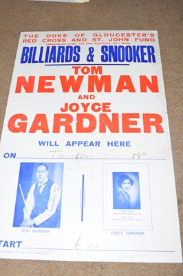 Lot 351 - Advertising board - The Duke of Gloucesters...