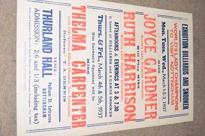 Lot 354 - Exhibition billiards and snooker, Joyce...