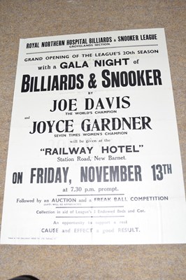 Lot 365 - Advertising poster - Royal Northern Hospitals...