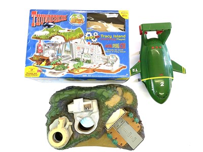 Lot 119A - A boxed Thunderbirds PowerTech Tracey Island...