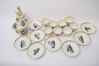 Lot 73 - Quantity of Continental porcelain coffee cups...