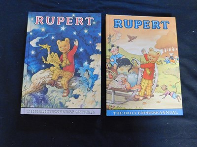 Lot 20 - RUPERT, 1978-79 annuals, both signed and...