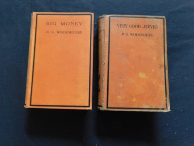 Lot 133 - P G WODEHOUSE: 2 titles: VERY GOOD JEEVES,...