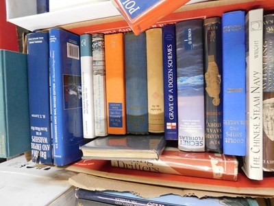 Lot 598 - 3 Boxes: Mainly Naval Warfare