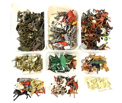 Lot 85 - Mixed lot of predominantly Lone Star plastic...