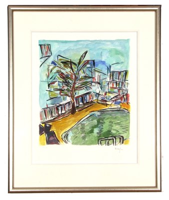 Lot 50 - Bob Dylan (American, Contemporary) 'Motel Pool'...