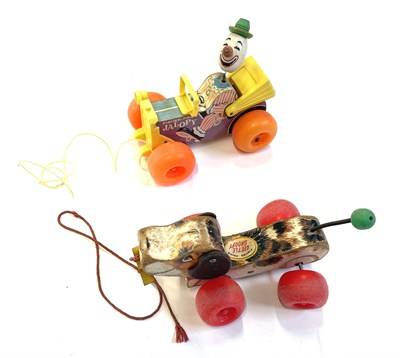 Lot 109A - A pair of vintage 1960s wooden and plastic...