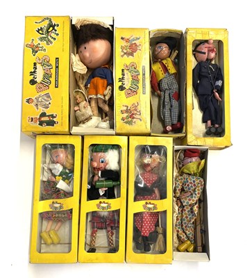 Lot 106A - A group of 1960s - 1970s Pelham puppets in...