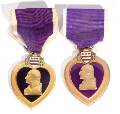 Lot 96 - 2 x Purple Hearts