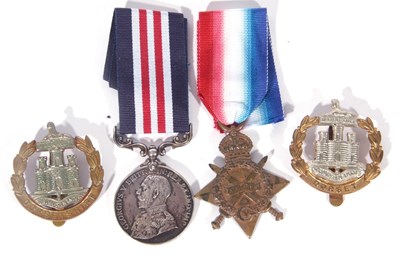 Lot 137 - WWI (MM) Military medal to 15025 Pte A Cook...