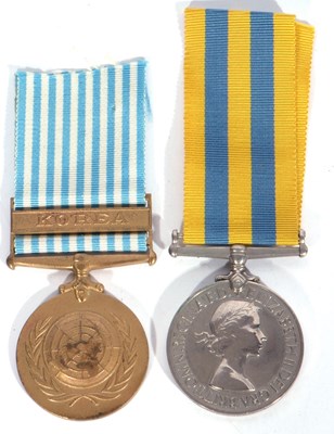 Lot 41 - Korean war pair to include ERII Korean medal...
